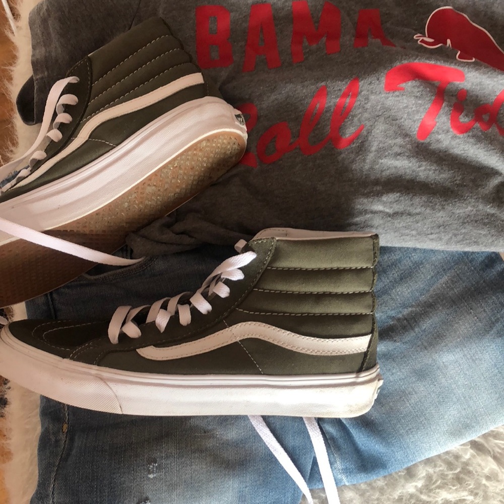 SK8-Hi Green Vans